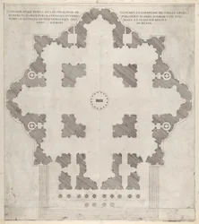Speculum Romanae Magnificentiae: Plano de San Pedro, 1569