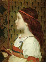 Cabeza de un niño, 1866