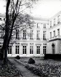 Maison Alexandre, fachada al jardín (16, rue de la ville l