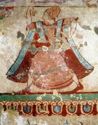 Bailarina con túnica larga (detalle)