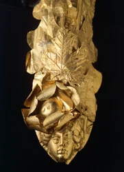 Diadema (corona), de Spina (Emilia Romagna). Civilización etrusca, siglo IV a.C.