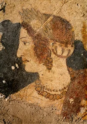 Cabeza de una Joven, Velia, de la Tumba de Orcus