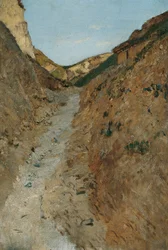 El camino en la cantera