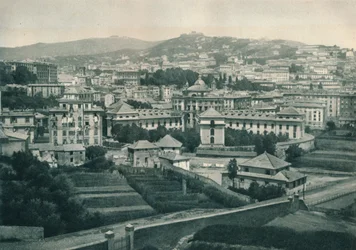Vista de Génova, Italia, 1927