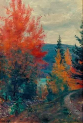 Colores de otoño, Valdres