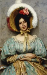 En la ópera, 1899
