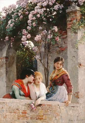 En la terraza