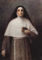 Santa Clara (litografía en color)