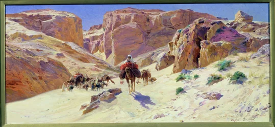 Caravana en el desierto
