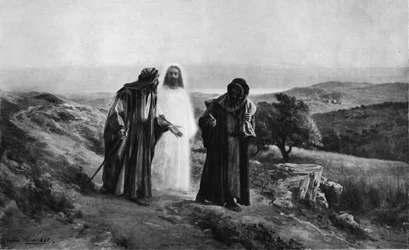 Discípulos en Emaús, c1905