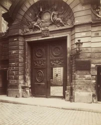 H√otel des Ambassadeurs de Hollande, 47 rue Vieille-du-Temple,1900 (foto)