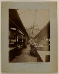 Marché des Enfants-Rouges, rue de Bretagne, 3ème arrondissement, París