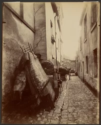Un rincón de la Cité Doré, boulevard de la Gare
