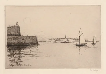 Saint-Malo visto desde Dinard (Saint-Malo vu de Dinard)