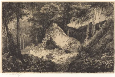 Les roches blanches, publicado en 1849