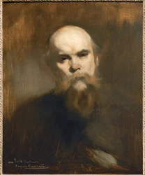 Paul Verlaine, poeta (óleo sobre lienzo)