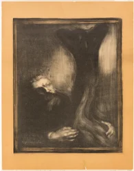 Rodin esculpiendo