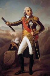 Retrato de cuerpo entero de Jean Baptiste, Conde Jourdan, mariscal del Imperio en 1804