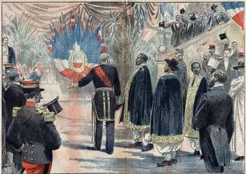 Celebración del 14 de julio, París.