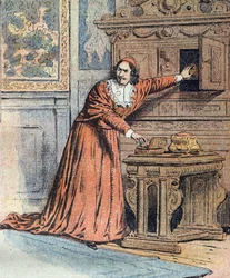 Ilustración para "Vint ans apres" (Veinte años después)