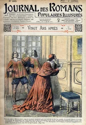 Ilustración para "Vint ans apres" (Veinte años después)