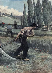 Ilustración de Damblans en “Le Pelerin” del 5 de junio