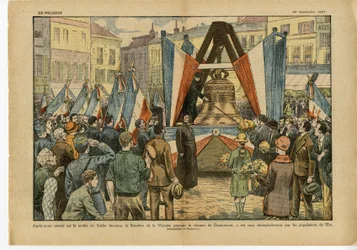 Ilustración de Eugene Damblans (1865-1945) en Le Pelerin