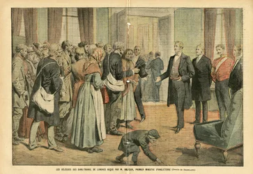 Ilustración de Eugene Damblans (1865-1945) en Le Pelerin