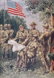 La llegada de los americanos a Francia: cómo reconocer diferentes rangos, 