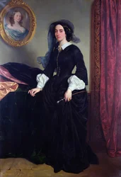 Retrato de Marie Deveria, 1856