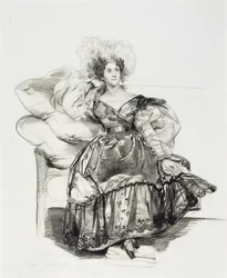 Estudio para Mme. Jules-Antoine Droz