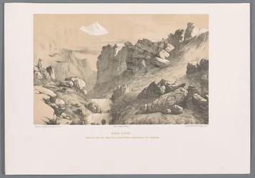 Ganjnameh en el puerto de Alvand en Irán
Desfiladero de Elvend, donde hay tablillas con inscripciones cuneiformes cerca de Hamadán (título en el objeto)