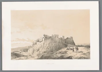 Vista del castillo de Izadkhvast
Yezd-i-Kast (título en el objeto)
Paisajes persas (título de la serie)
Perse moderno (título de la serie)