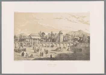 Meidan i Shah, la plaza real de Teherán
Meïdân-i-Châh place royale a Téhéran (título en el objeto)
Paisajes persas (título de la serie)
Perse moderne (título de la serie)