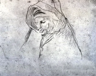 Anciano bereber en el Sahel