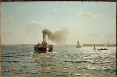 El mar Báltico en Flensburg