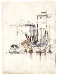 Junto al mar - Pueblo de pescadores