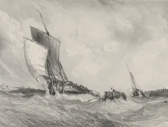 Regresando al puerto, 1833