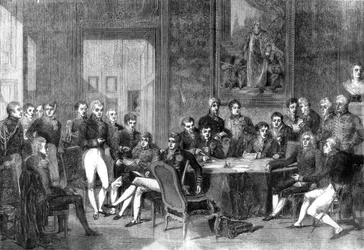 El Congreso de Viena, 1856