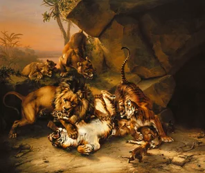 Combate de Tigres y Leones, 