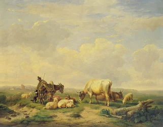 Pastor y Rebaño, c.1880