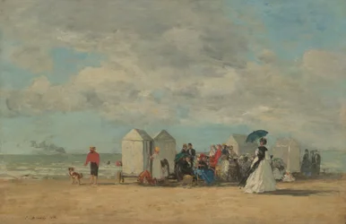 Escena de playa