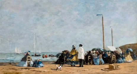Crinolinas en la playa