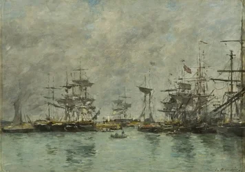 Escena del puerto