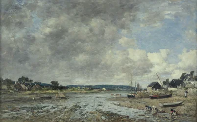 Paisaje con lavanderas, 1873