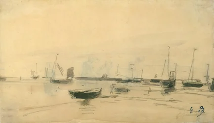 Escena marina, 1870-85