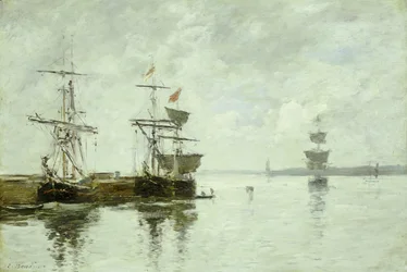 Escena portuaria, c.1880