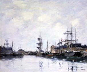 El puerto en Fecamp