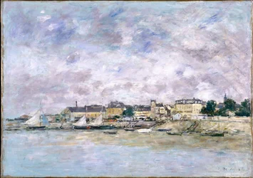 El puerto, Trouville, 1886