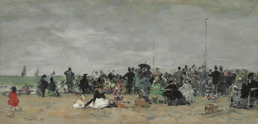 Playa de Trouville, 1874
